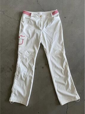 Fila / Women’s Golf Pants / Ivory Red